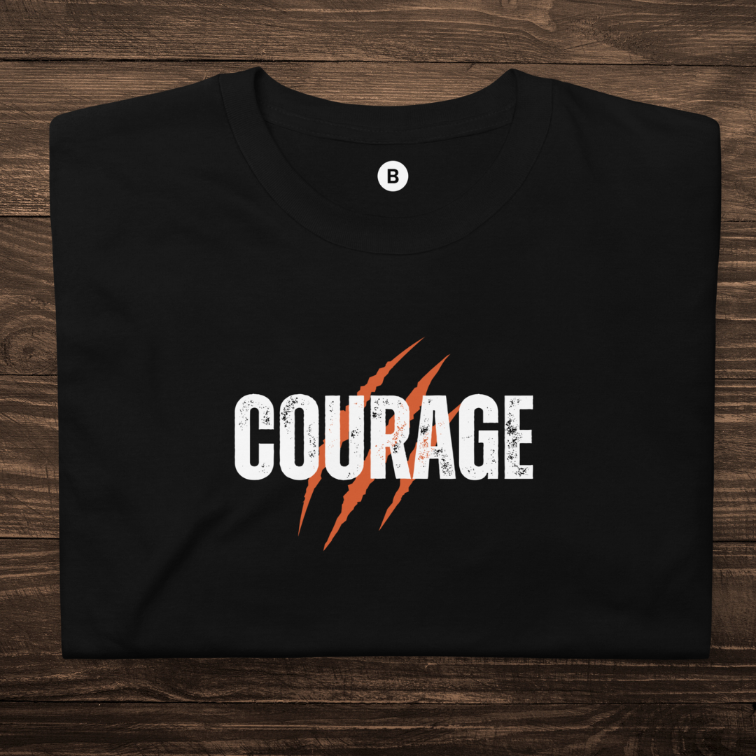 Men’s Premium Heavyweight Tee | Courage