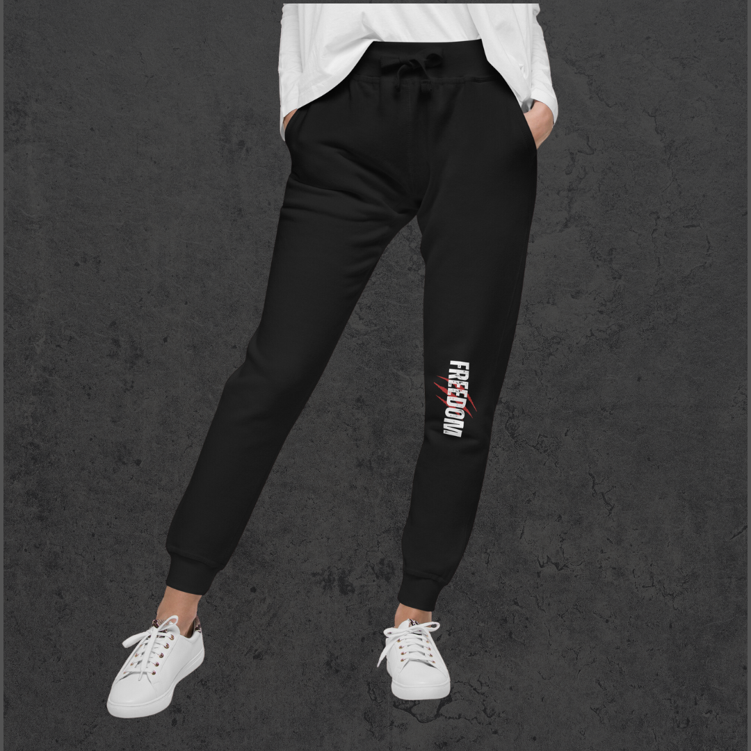 Fleece Joggers | Freedom - Decent American | Be Bold. Dream Big. Live Free.