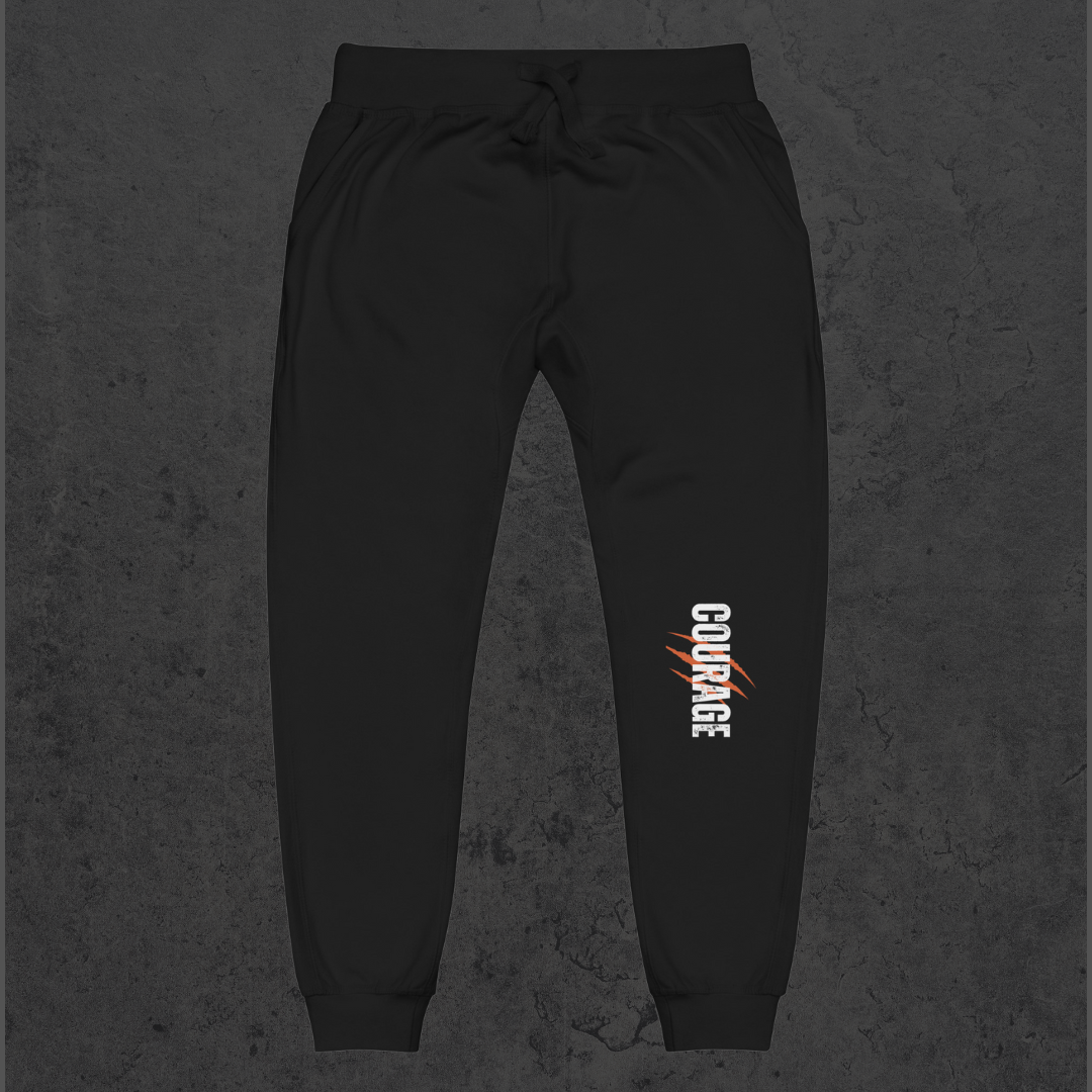Fleece Joggers | Courage - Decent American | Be Bold. Dream Big. Live Free.