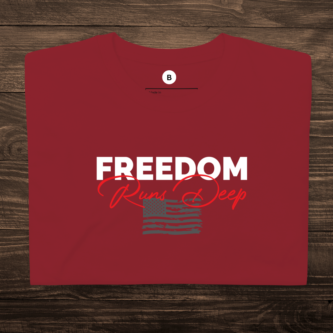 Premium Heavyweight Tee | Runs Deep
