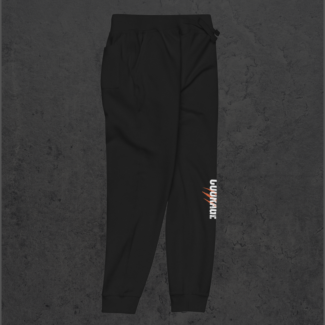 Fleece Joggers | Courage - Decent American | Be Bold. Dream Big. Live Free.