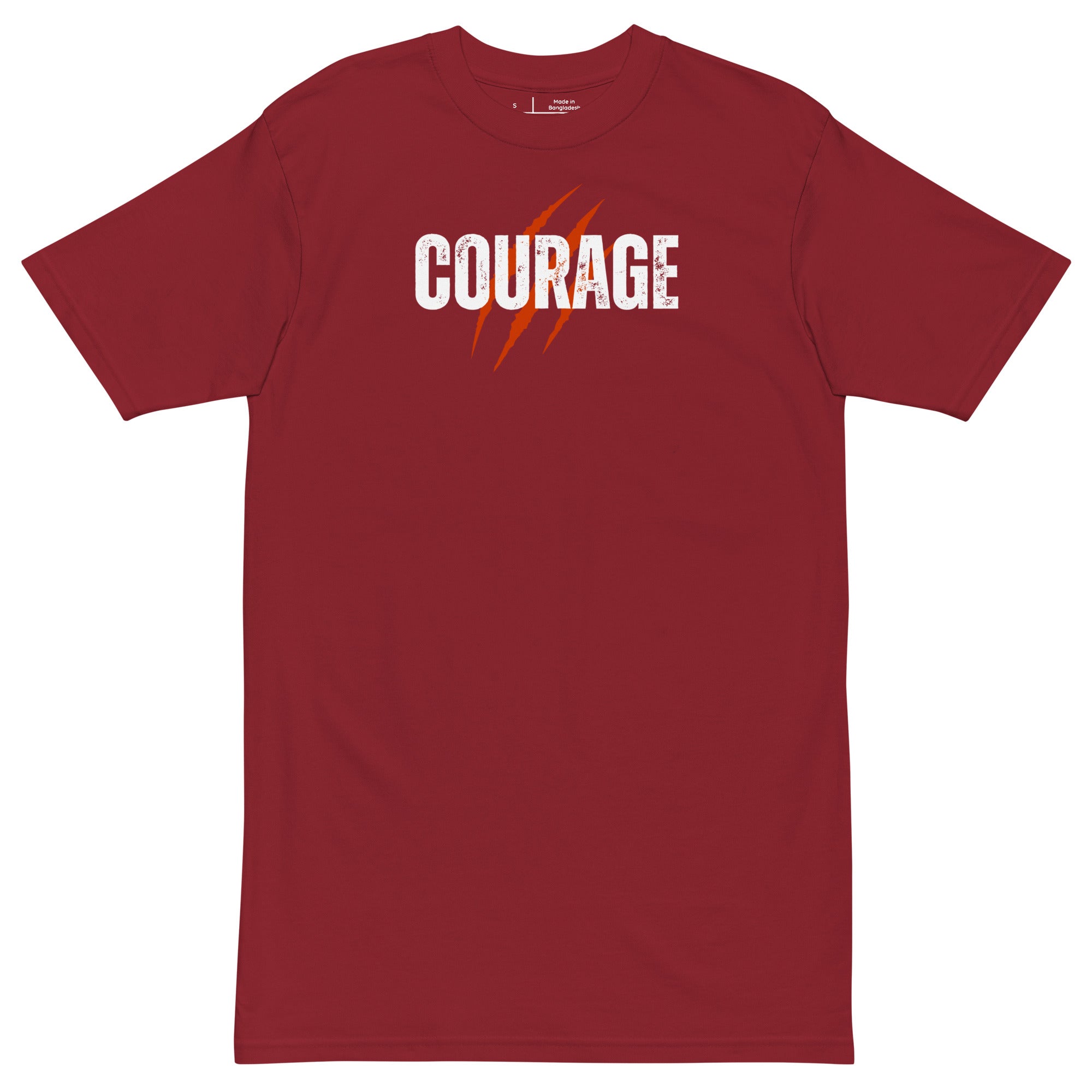 Men’s Premium Heavyweight Tee | Courage