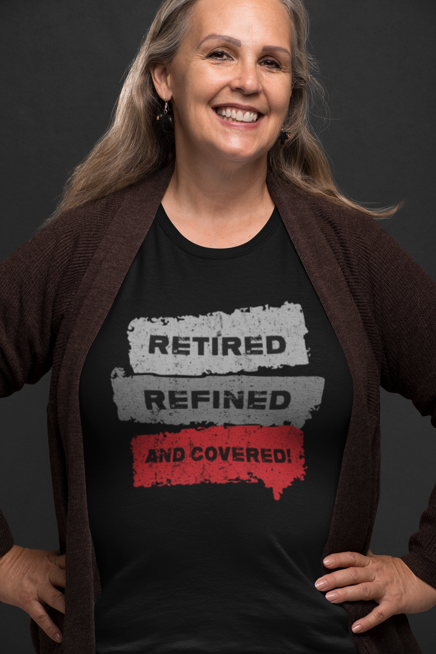 Women’s Premium Tee | Medicare Retired