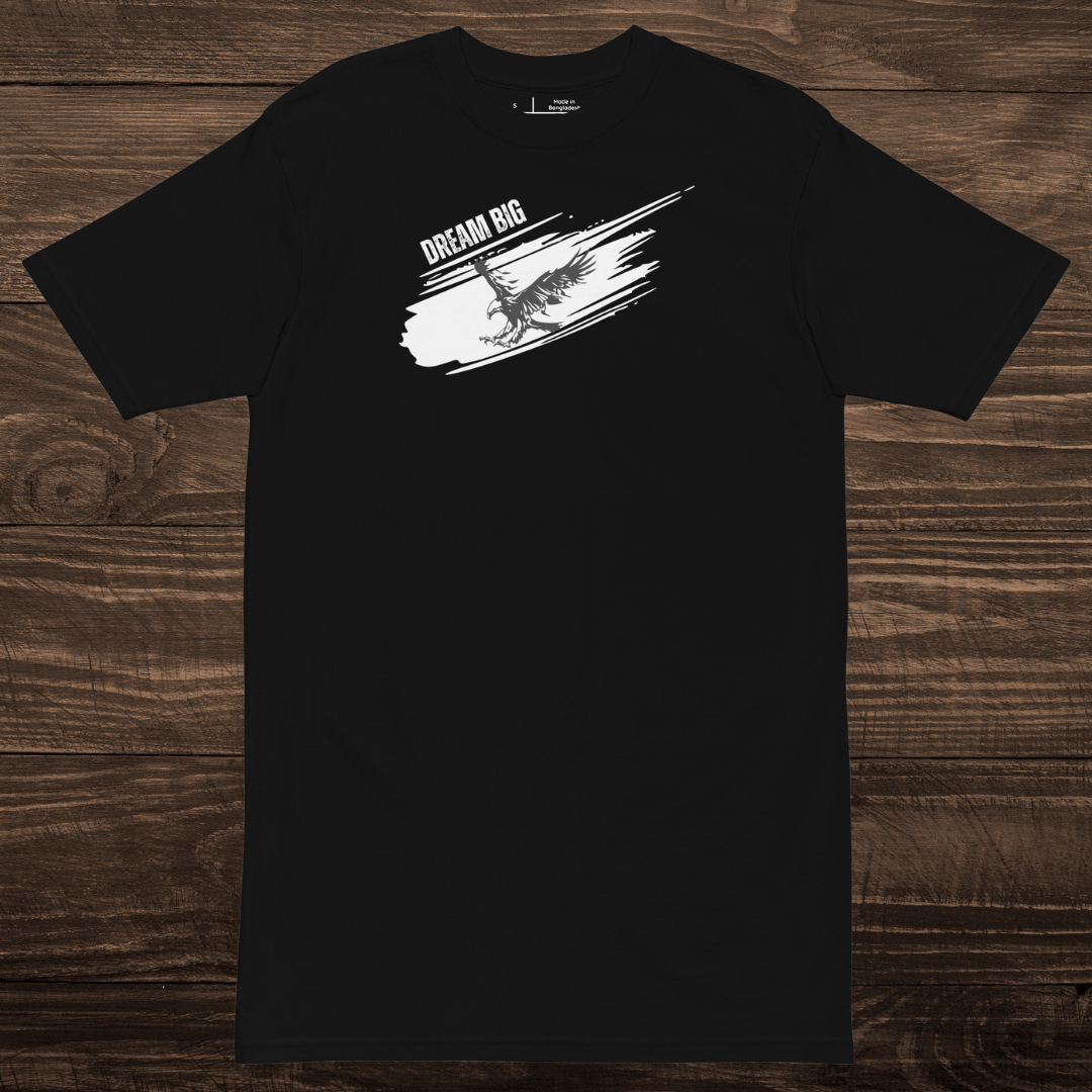 Premium Heavyweight Tee | Soaring Eagle