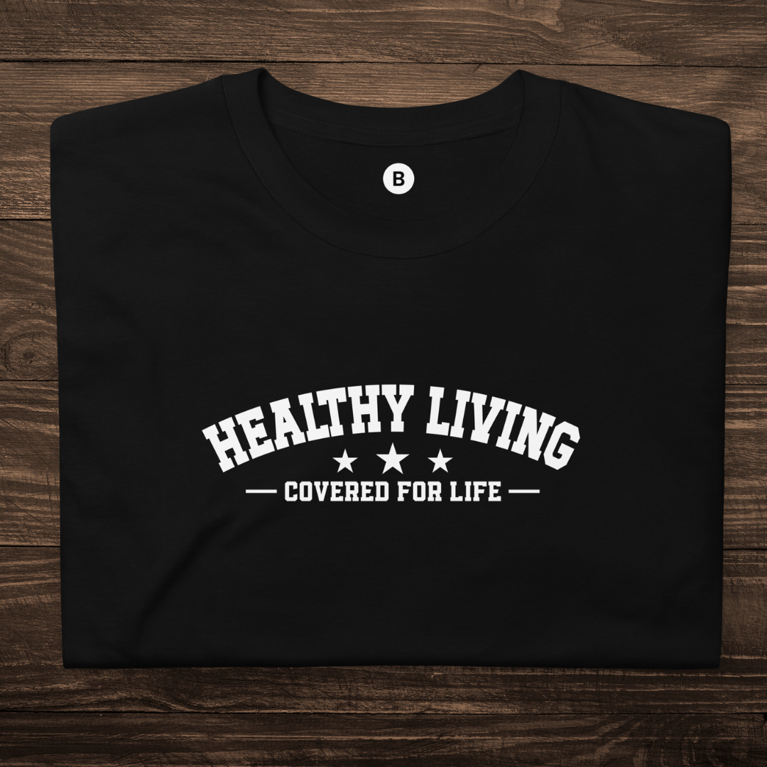 Men’s Premium Heavyweight Tee | Medicare Healthy Living 