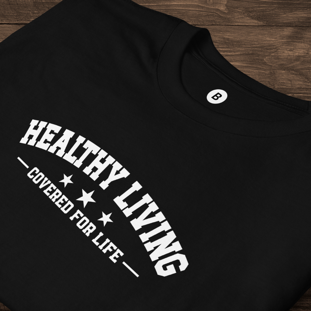 Men’s Premium Heavyweight Tee | Medicare Healthy Living 