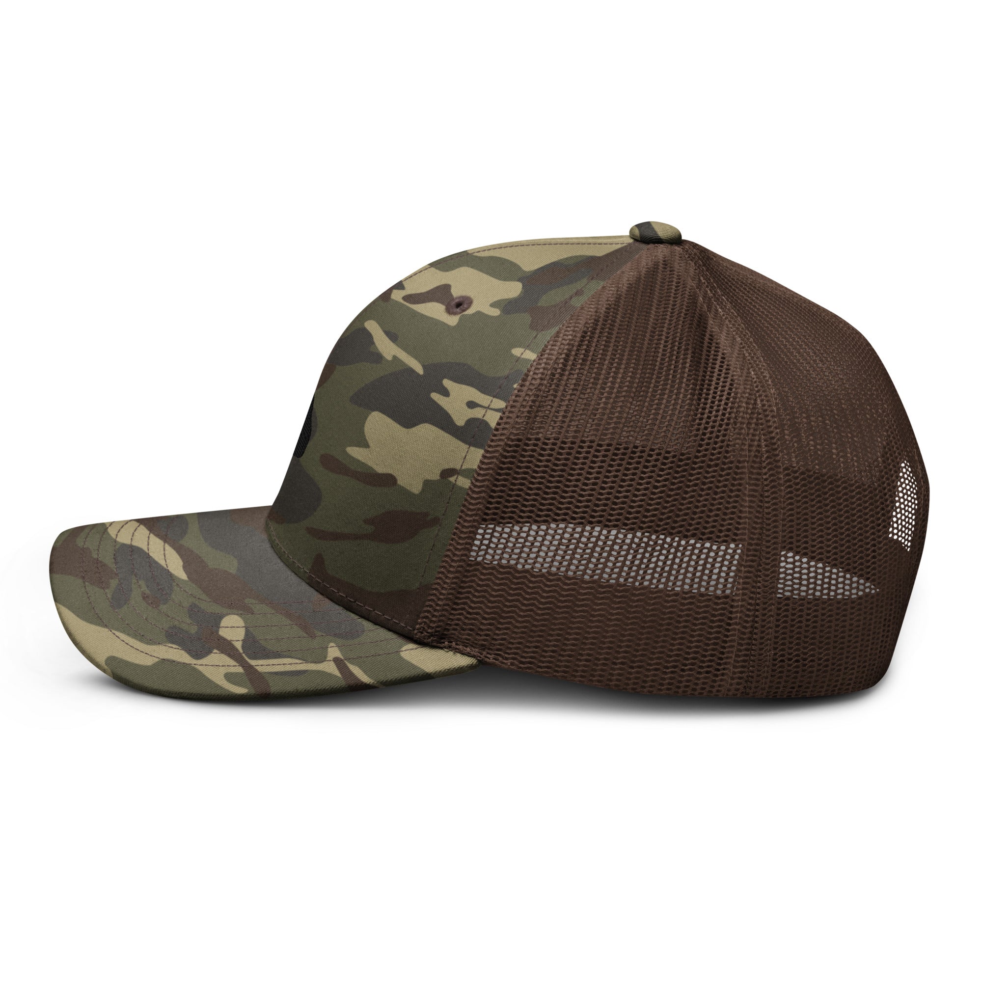 Camouflage Trucker Hat | Hauling Wolf