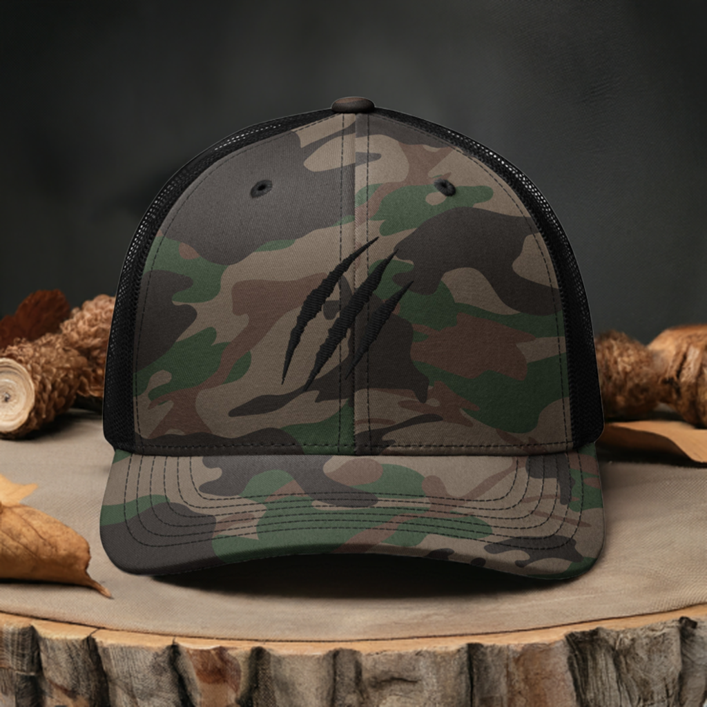 Camouflage Trucker Hat | Three Stripes