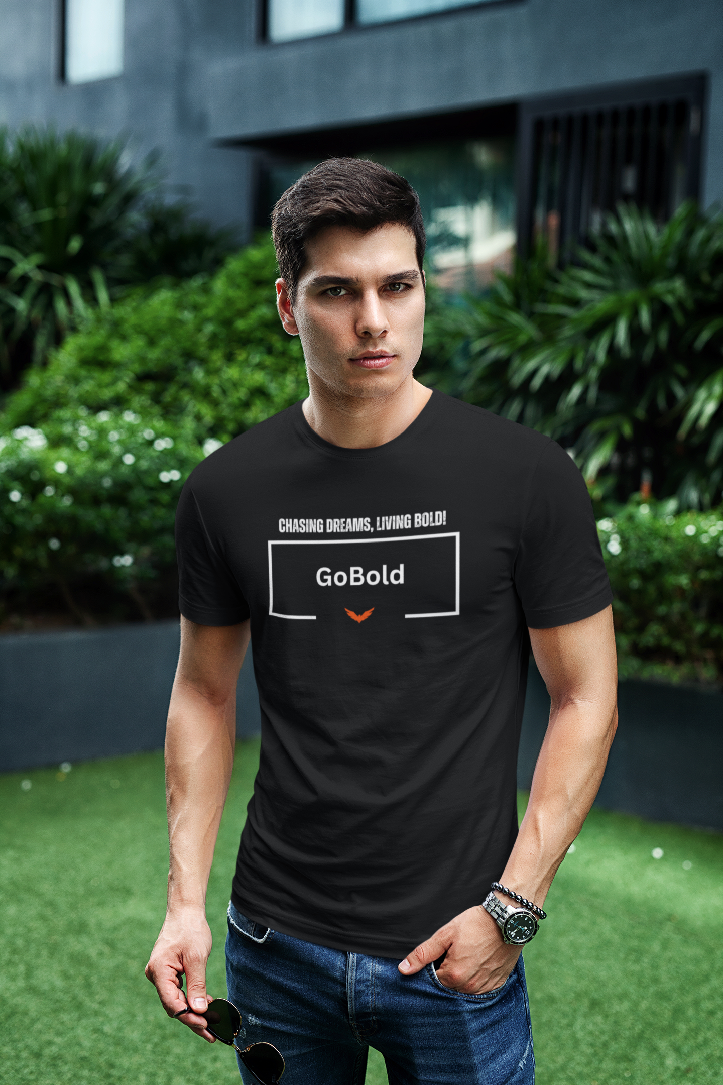 Men’s Premium Heavyweight Tee | Classic GoBold