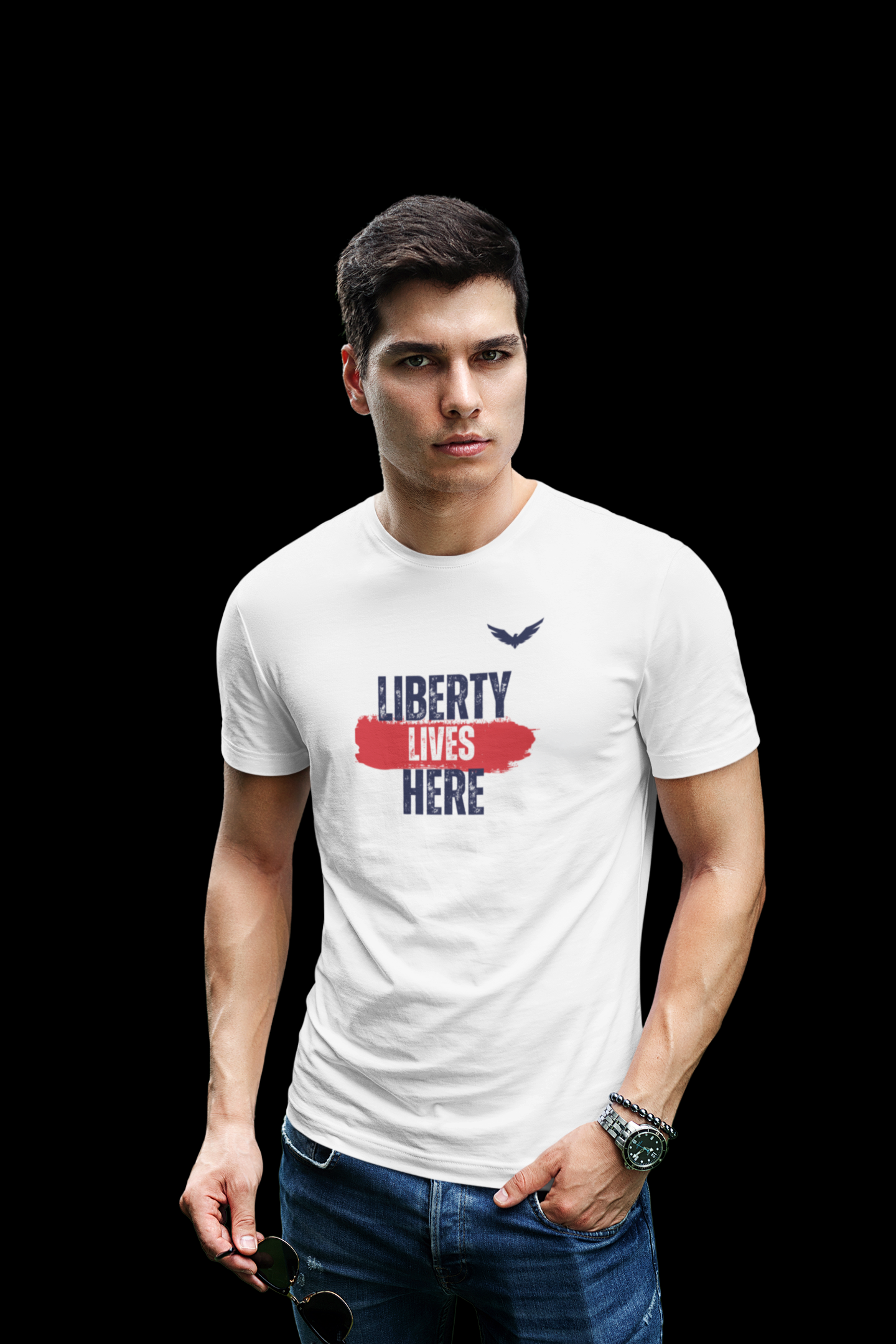 Men’s Premium Heavyweight Tee | Liberty Lives